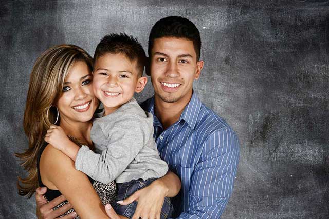 young family